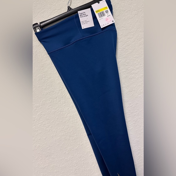 Nike Women’s Training Mid-Rise Leggings Full Length Size S Blue DM1608-460 - Picture 6 of 7
